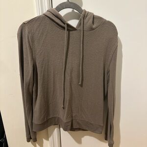 Philosophy Taupe Hoodie for Women
